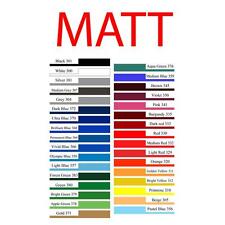 10mtr x 12" Matt Roll Self Adhesive Sign Making Vinyl Sticky Back Plastic Type