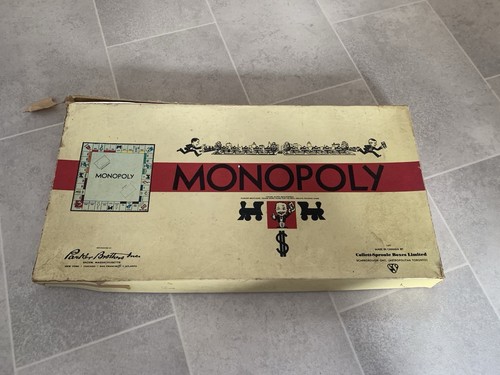 Vintage monopoly board - monopoly, game