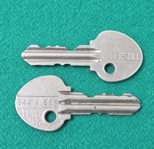 Pair vintage ingersoll lock - pair,