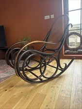 Antique bentwood rocking chair - antique,