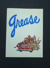 Grease - Official Program 1977 - Rare - Broadway Tour