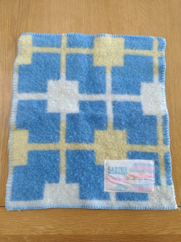Doll baby blanket vintage - doll's,