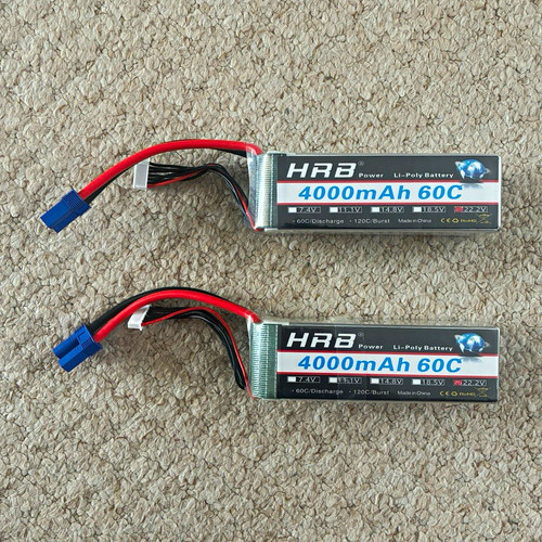 Hrb 4000mah 60c 22 2v - 2x, 6s