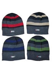 Stripe Beanie Hat Thermal
