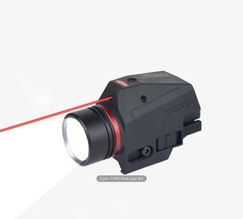 Airsoft torch red - +,