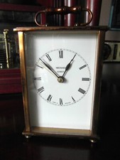 1970s Metamec Dereham Kienzle Quartz Brass Carriage Clock - Good Working Order