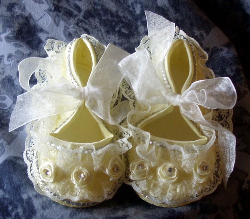 Baby bling romany yellow - bling., lace