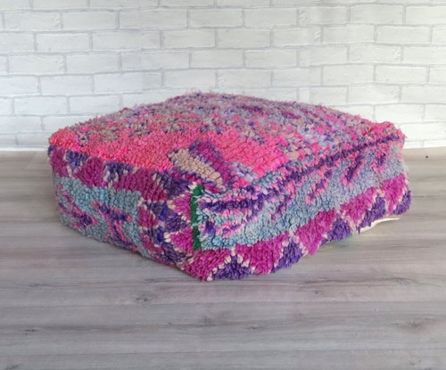 Vintage kilim floor cushion - vintage,