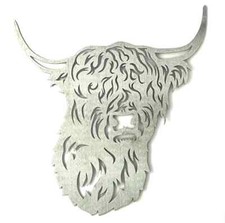 Highland Head Art Sculpture