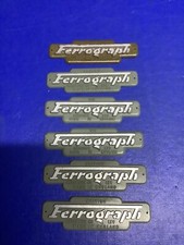 Ferrograph Tape Cover Badge -