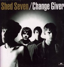 Shed Seven Change Giver LP vinyl UK Polydor 1994 original pressing with inner