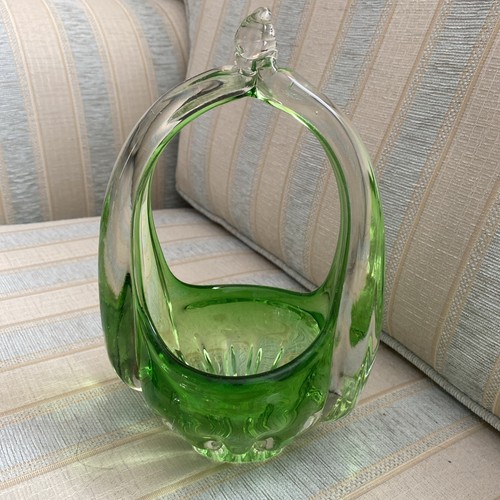Vintage green murano glass - vintage,
