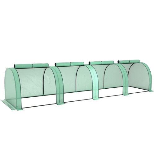 Outsunny tunnel greenhouse - outsunny,