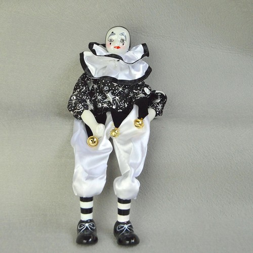 Jester doll figure inch - doll,