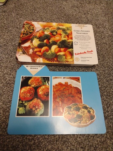 Vintage recipe cards - vintage, delicious