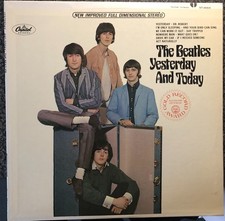 The Beatles Yesterday And Today 1969 Usa Capitol Green Label Vinyl Lp St2553 Ex+