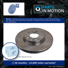 2x Brake Discs Pair Vented