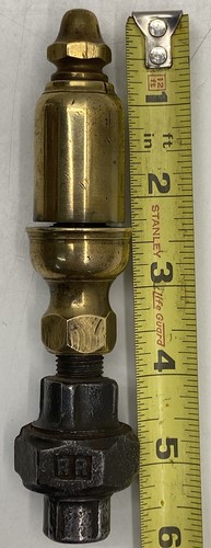 Vintage brass steam - 3/4”,