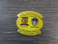 Hull City v Leeds United at KC Stadium 2012 - 13 Championship Football Badge B