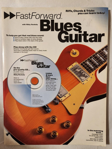 Fast forward blues guitar with - fast,