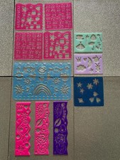 Stencil Bundle x11 - Felicity Wishes, Letters, Numbers, Shapes, Hearts, Rainbows