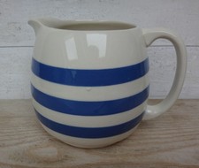 Staffordshire Jug 1pt, Blue &