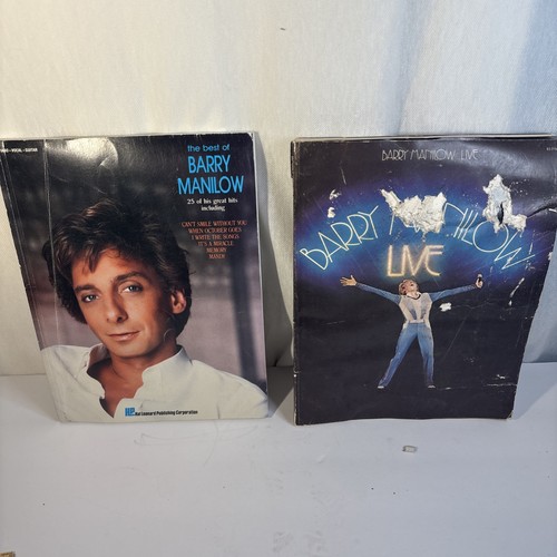 Vintage barry manilow lot - barry, 2