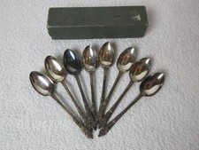 Set of 8 EPNS Apostle Spoons
