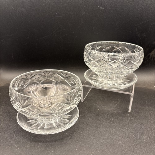 Crystal bowls sundae dish - crystal,