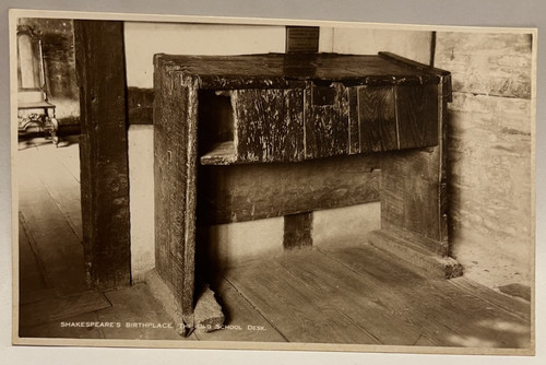 Rppc shakespeare birthplace - rppc, shakespeare's