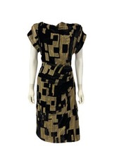 Donna Karan Black Gold Ruched