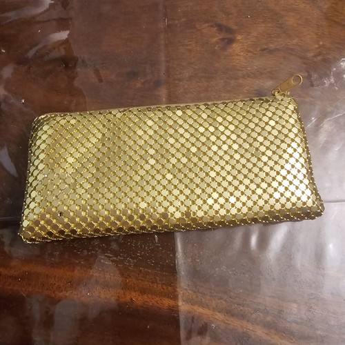 Gold metal mesh - gold,