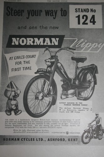 1955 advert for norman - advert, "norman