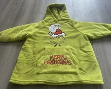 The Grinch Hoodie Blanket