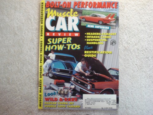 Muscle car review - muscle,