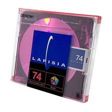 Denon Lapisia 74 Minute Recordable MiniDisc Red Japanese Import - New Sealed