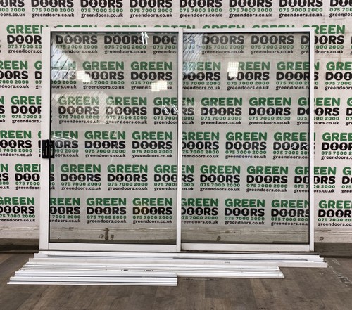 Used aluminium sliding doors - aluminium,
