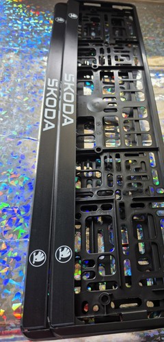 Car number plate holders - , 2x