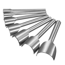 Set of 7 Half-Round Leather