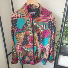 OLEG CASSINI 100% Silk  Jacket
