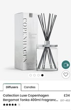 Next Reed Diffuser COPENHAGEN 400ml New & Sealed