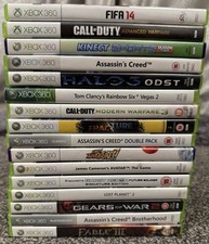 16 Game Xbox 360 Game Bundle - Microsoft Video Game Joblot