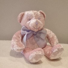 BHS Pink Bear Beanie Plush