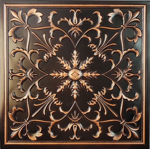 Embossed ceiling tile - 3d,