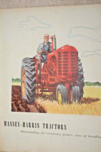 Massey harris tractor line - massey,