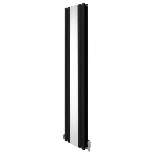 Oval panel radiator with - oval,