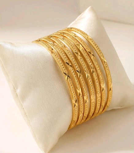 Ethnic bangles 22k gold - bangles,