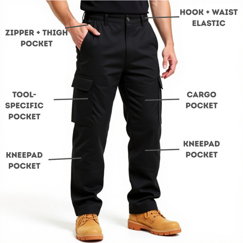 Mens work cargo - work,