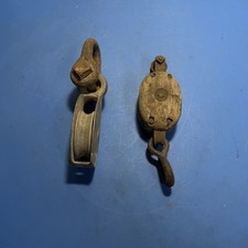 Vintage Wooden Pulley Block