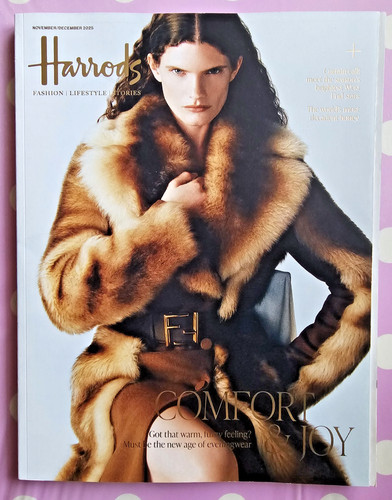 Harrods magazine fashion - harrods,